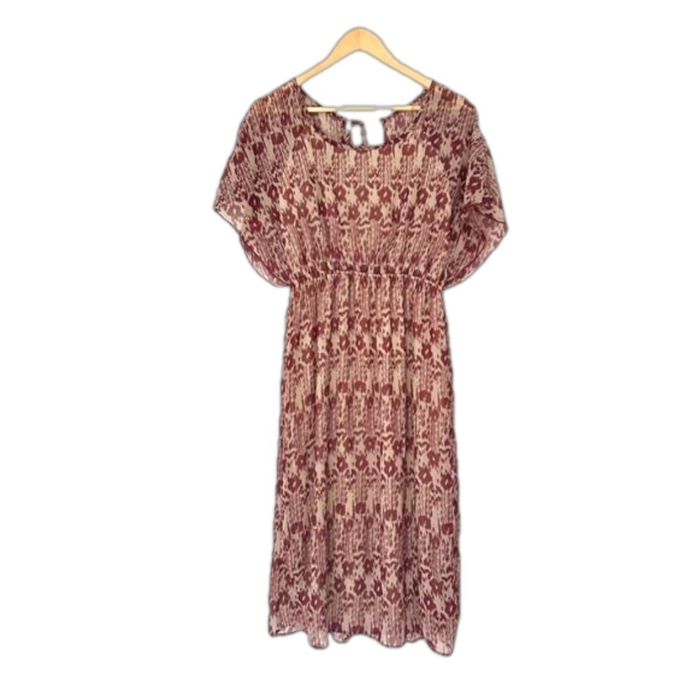 Anthropologie Everly  Dress medium 
Geometric S Pattern Skater Casual